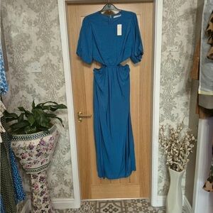 Abercrombie & Fitch Teal Long Sleeve Dress